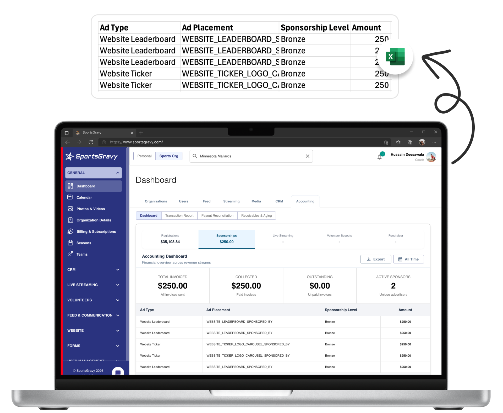 QuickBooks-ready in one click