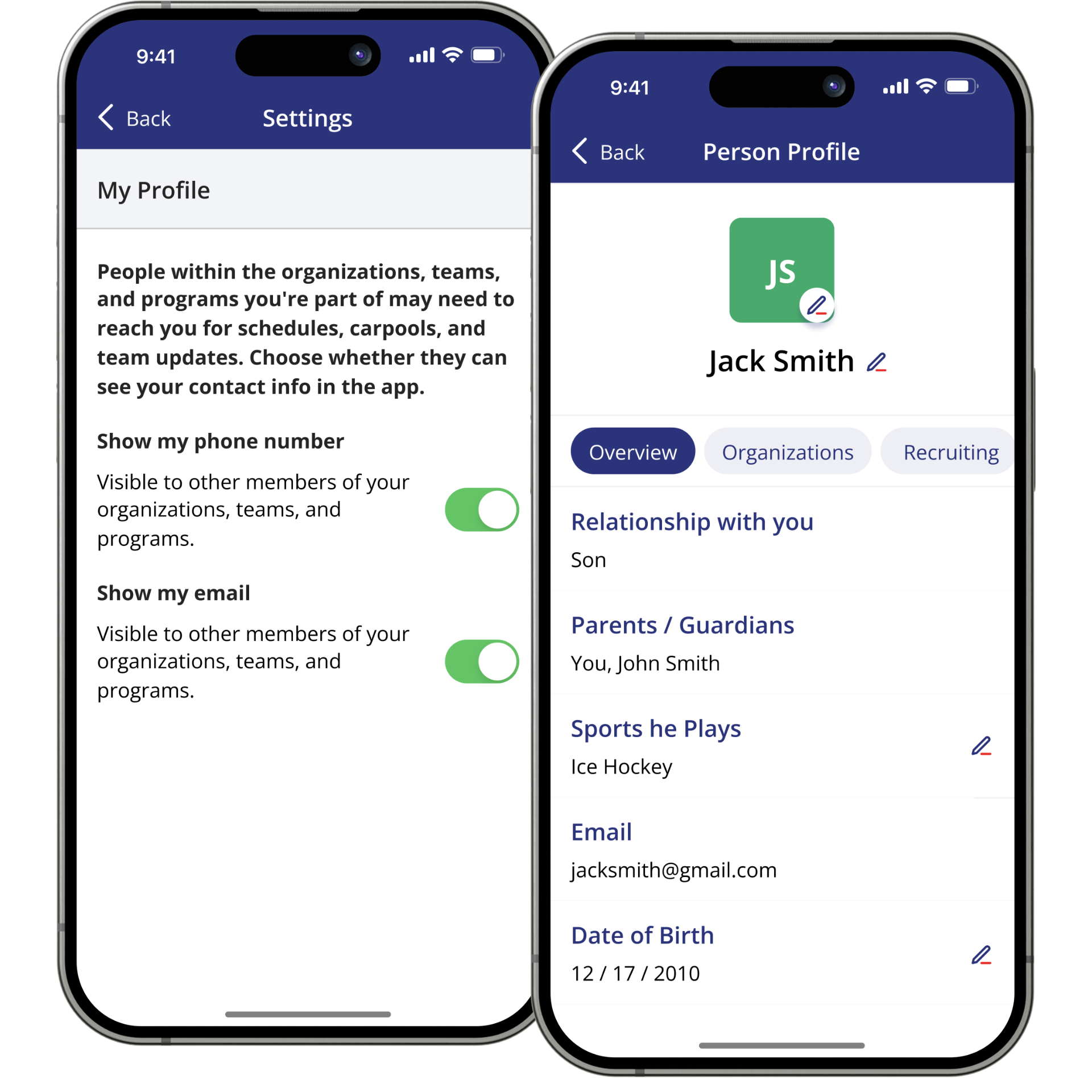 Privacy by default