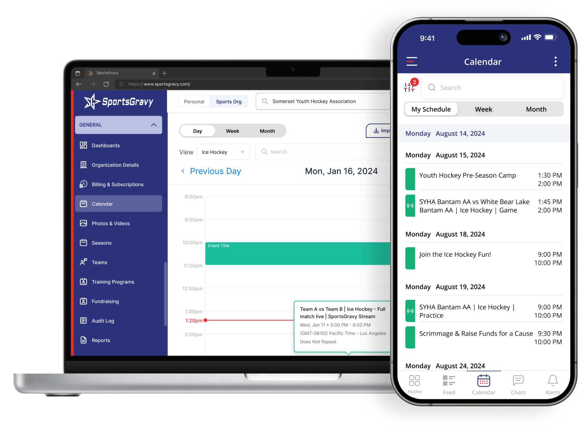 Run every schedule from one screen